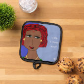 差配人の間探ってみる 鍋敷き (トップダウン)