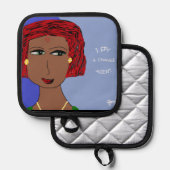 差配人の間探ってみる 鍋敷き (正面/裏面)