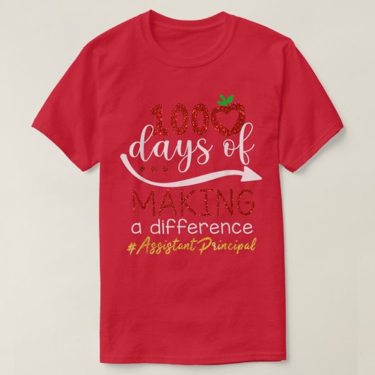 差額の発生日100件の原則 Tシャツ (デザイン正面)