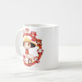 巳年の中国旧正月ヘビデザイン3 コーヒーマグカップ (正面左)