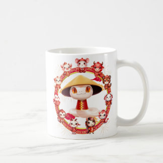 巳年の中国旧正月ヘビデザイン3 コーヒーマグカップ