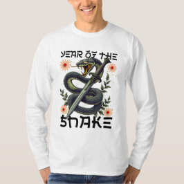 巳年の干支 新年 Tシャツ