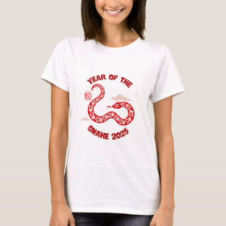 巳年 2025 赤 Tシャツ