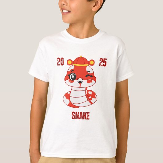 巳年 2025 Tシャツ (正面)