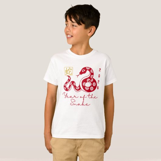 巳年 2025 Tシャツ (正面フル)