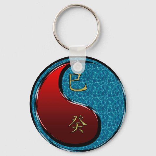 巳 キーホルダー (正面)