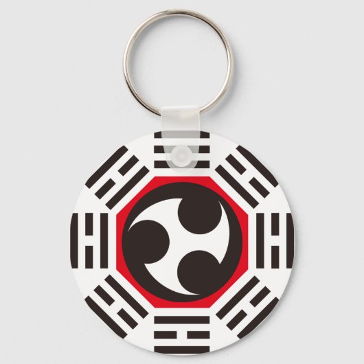 巴(巴) キーホルダー (正面)