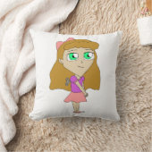 巻きチビ(小さくかわいく書いた感じ) クッション (ブランケット)