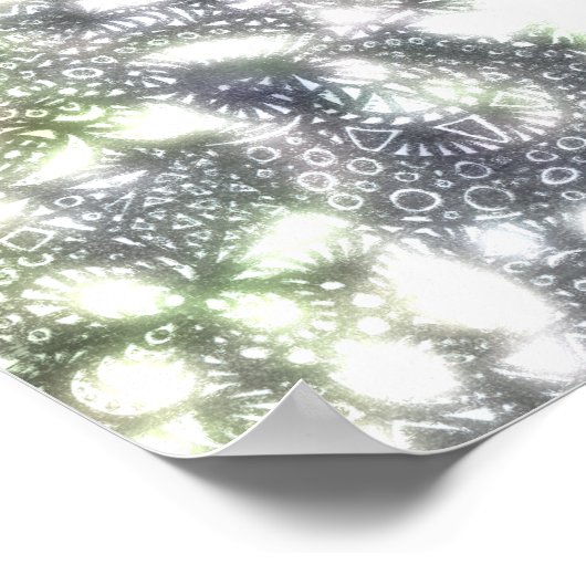 巻きワームA3キャンバス ポスター (角)