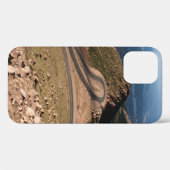 巻き上がった道路の航空写真 Case-Mate iPhoneケース (裏面 (横))