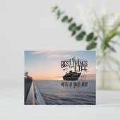 巻き上げて放す ポストカード (スタンド正面)