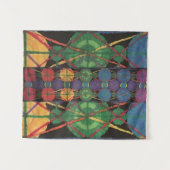 巻き上げる タペストリー (正面(横))