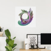 巻き下げプリント ポスター (ホームオフィス)