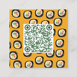 巻き寿司 スクエア名刺