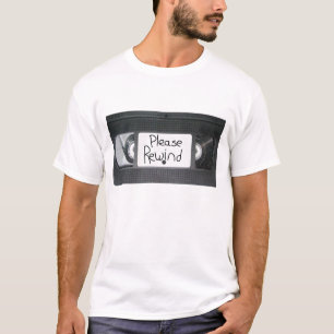 巻き戻して下さい Tシャツ