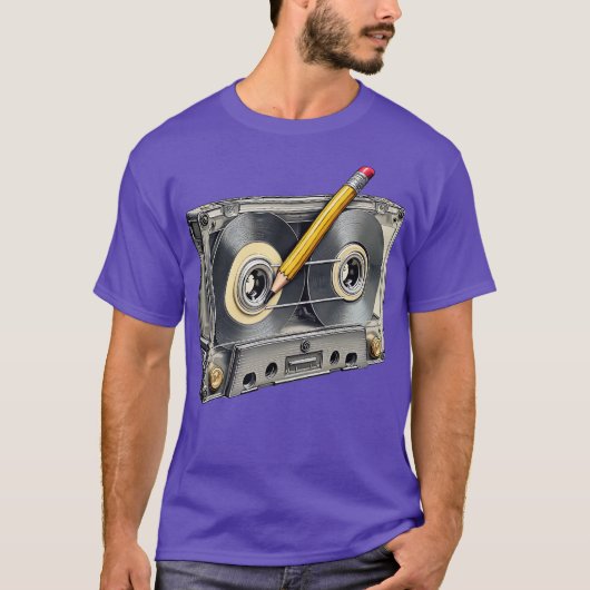 巻き戻し Tシャツ (正面)