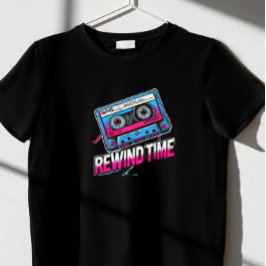 巻き戻す Tシャツ