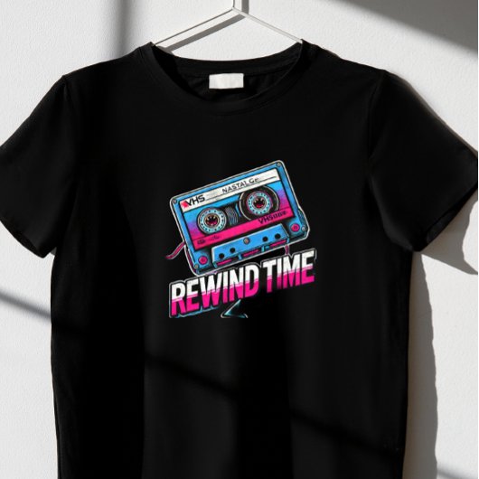 巻き戻す Tシャツ