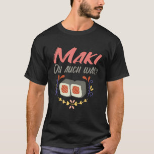 巻き杜巻き寿司 Tシャツ