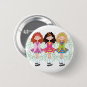 巻き枠のプリンセス 缶バッジ (正面&裏面)