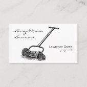 巻き枠の芝刈り機 名刺 (正面)
