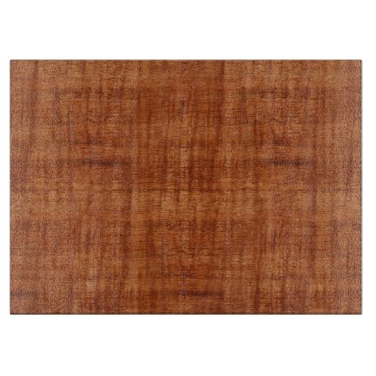 巻き毛のアカシアの木製の穀物の一見 カッティングボード (正面)