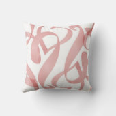 巻き毛のリボンの装飾用クッション クッション (裏面)