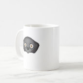 巻き毛のレトリーバー コーヒーマグカップ (正面左)