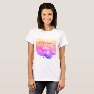 巻き毛の世界のTシャツ Tシャツ