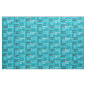 巻き毛の尾Squishy顔の生地 ファブリック (ファットクウォーター)