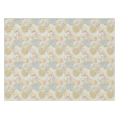 巻き毛の庭を表示するパターン テーブルクロス (正面(横))