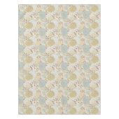 巻き毛の庭を表示するパターン テーブルクロス (正面)