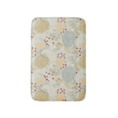 巻き毛の庭を表示するパターン バスマット (正面縦)