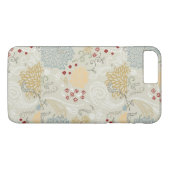 巻き毛の庭を表示するパターン Case-Mate iPhoneケース (裏面(横))