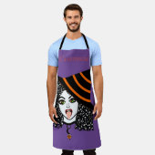 巻き毛の魔女サンダー_コーブ エプロン (着用した状態)