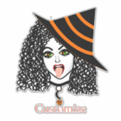 巻き毛の魔女サンダー_コーブ シール (正面)