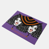 巻き毛の魔女サンダー_コーブ ドアマット (アングル)