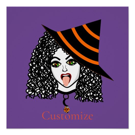 巻き毛の魔女サンダー_コーブ ポスター (正面)