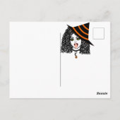 巻き毛の魔女サンダー_コーブ ポストカード (裏面)