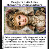 巻き毛スチームパンク女性コラージュDM1Rデコページ 薄葉紙