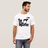 巻き毛上塗を施してあるレトリーバー Tシャツ (正面フル)