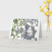 巻き虫A3 カード (黄色い花)