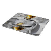 巻き込まれた抽象芸術 カッティングボード (角)