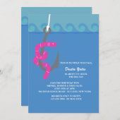 巻き込まれる誕生日のパーティの招待状 招待状 (正面/裏面)