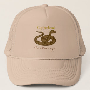 巻き銅製ヘビThunder_Cove キャップ