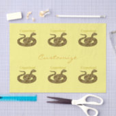 巻き銅製ヘビThunder_Cove 薄葉紙 (クラフト)