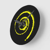 巻カラフルき ラウンド壁時計 (傾斜)