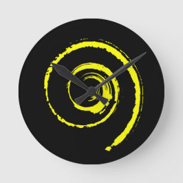 巻カラフルき ラウンド壁時計