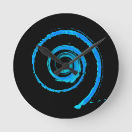 巻カラフルき ラウンド壁時計