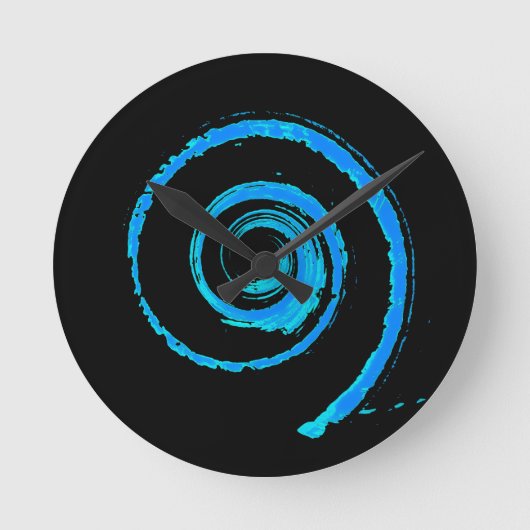 巻カラフルき ラウンド壁時計 (正面)